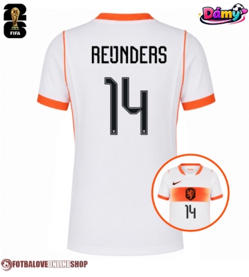 Nizozemsko Tijjani Reijnders #14 Venkovní Dres pro Dámy MS 2026 Krátkým Rukávem